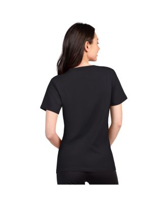 Women's Black Jacksonville Jaguars Super-Slim Lightweight Winning Crew T-Shirt