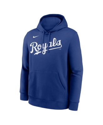 Men's Bobby Witt Jr. Royal Kansas City Royals Player Name Number Club Fleece Pullover Hoodie