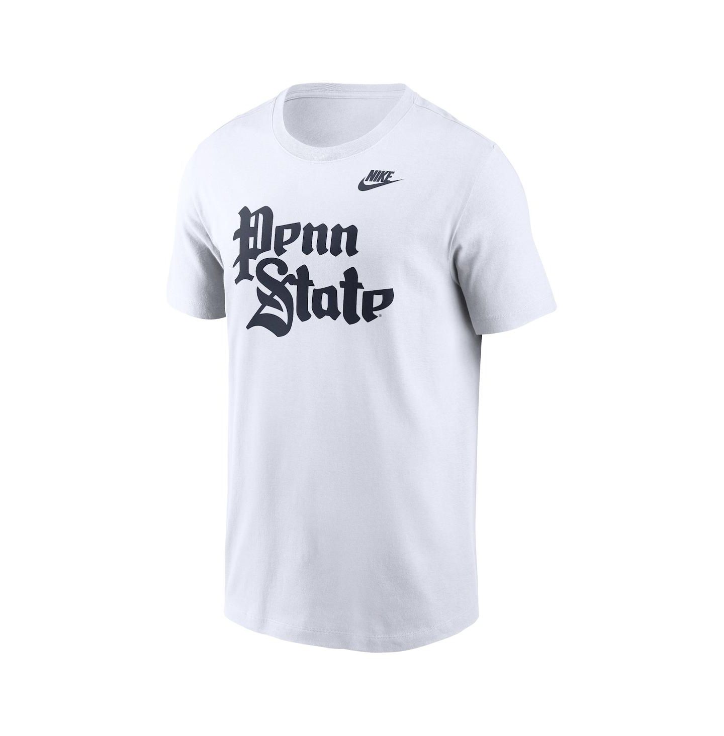 Мужская футболка Nike White Penn State Nittany Lions Embody Greatness Vault — фото 2