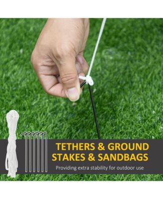 Colorful 8ft Inflatable Nutcracker Soldier with Scepter LED Outdoor Yard