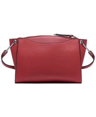 Garnet Adjustable Top Zipper Crossbody