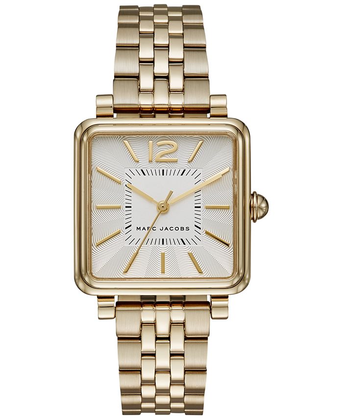Marc by Marc Jacobs Marc Jacobs Women's Vic Gold-Tone Stainless Steel ...