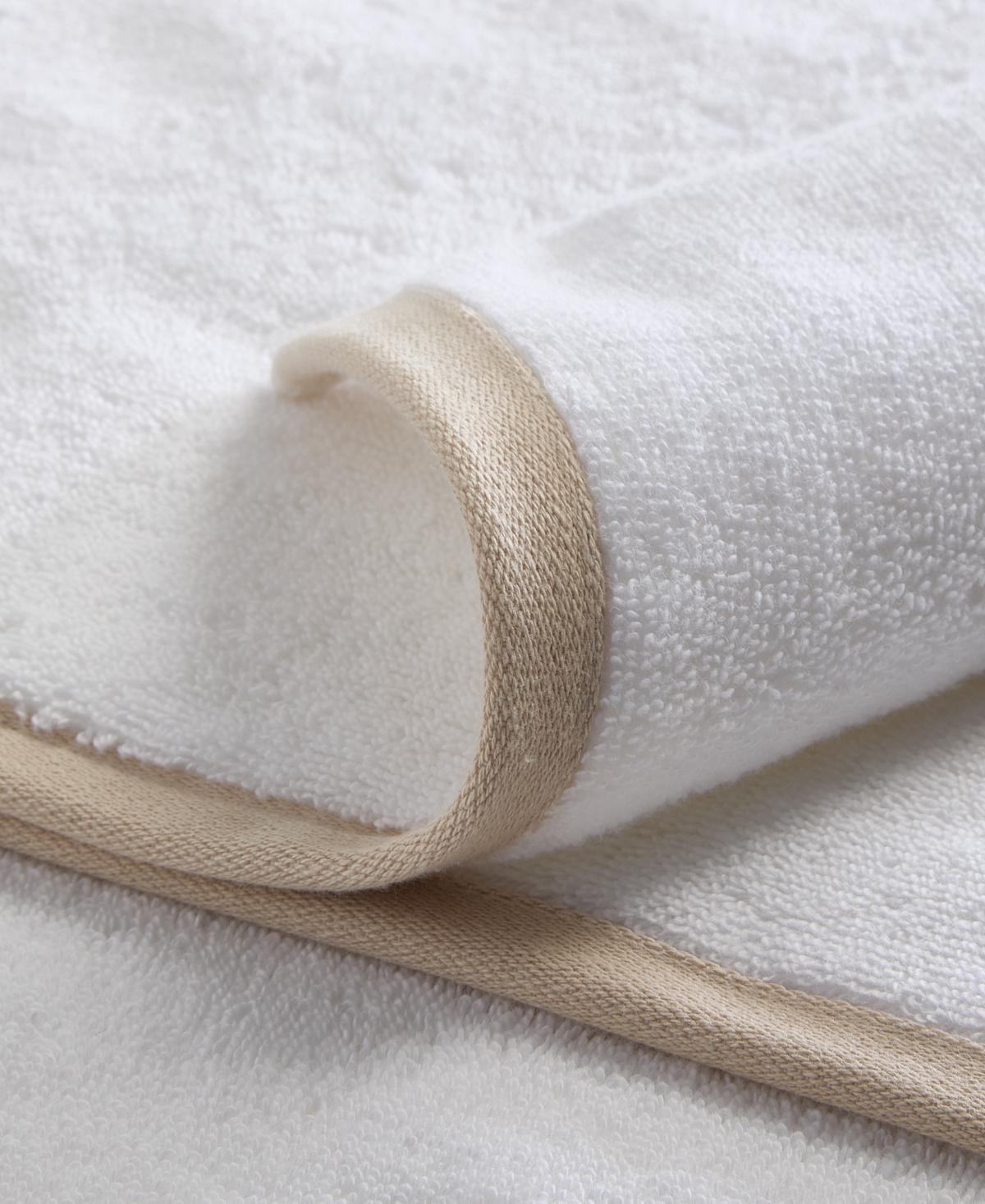 Hotel Collection Linea Cotton Bath Towel, 30" X 56" In White