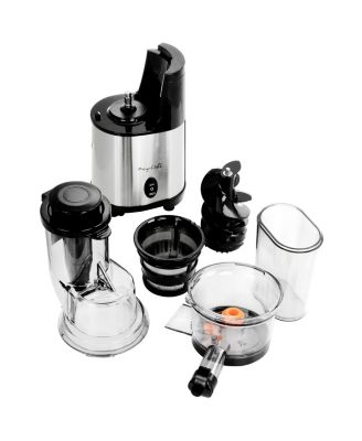 Pro Stainless Steel Single Speed Slow Juicer