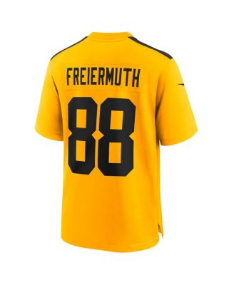 Men's Pat Freiermuth Gold Pittsburgh Steelers Alternate 1933 Throwback Game Jersey
