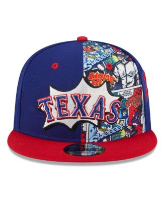 Men's Royal/Red Texas Rangers 2025 MLB Diamond Hero Edition 9FIFTY Snapback Hat