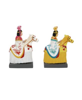 Village Imperial Parade of Horses Accessories, Set of 2