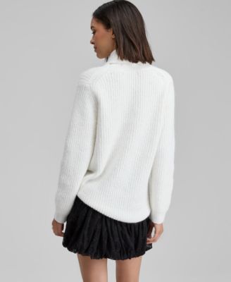 Women's Scarf-Neck Sweater, Macy's Exclusive