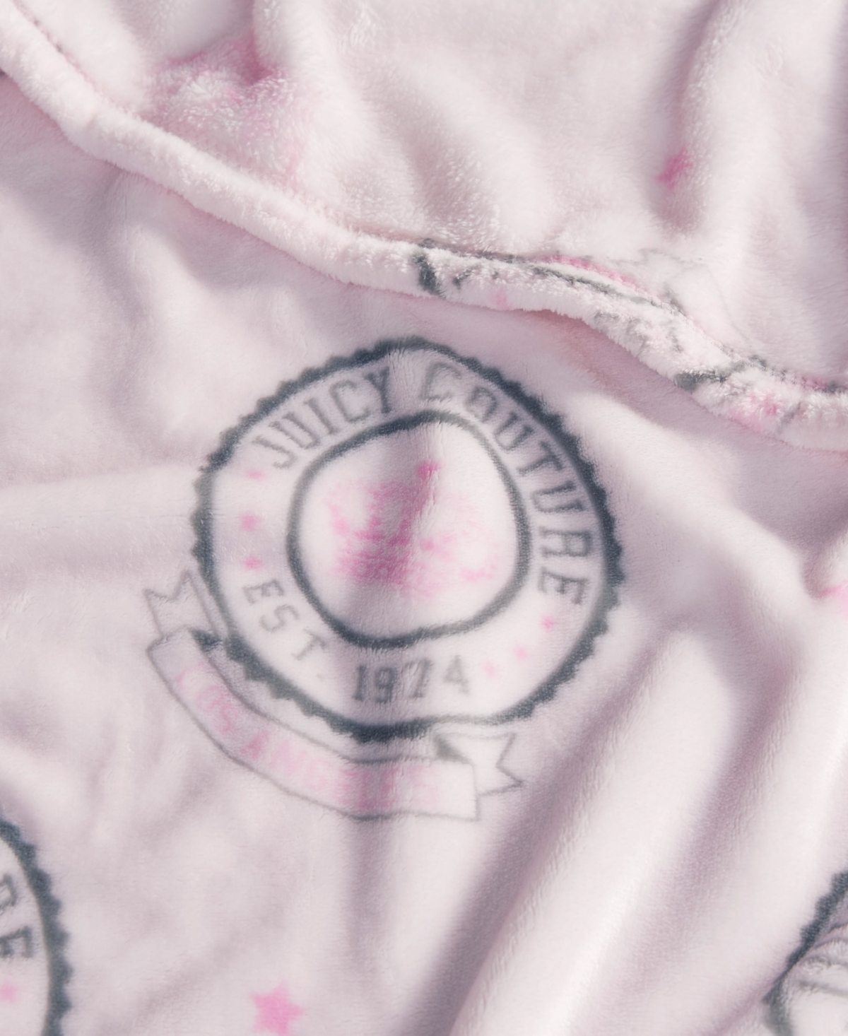 Juicy Couture Plush Throw, 50" X 70"