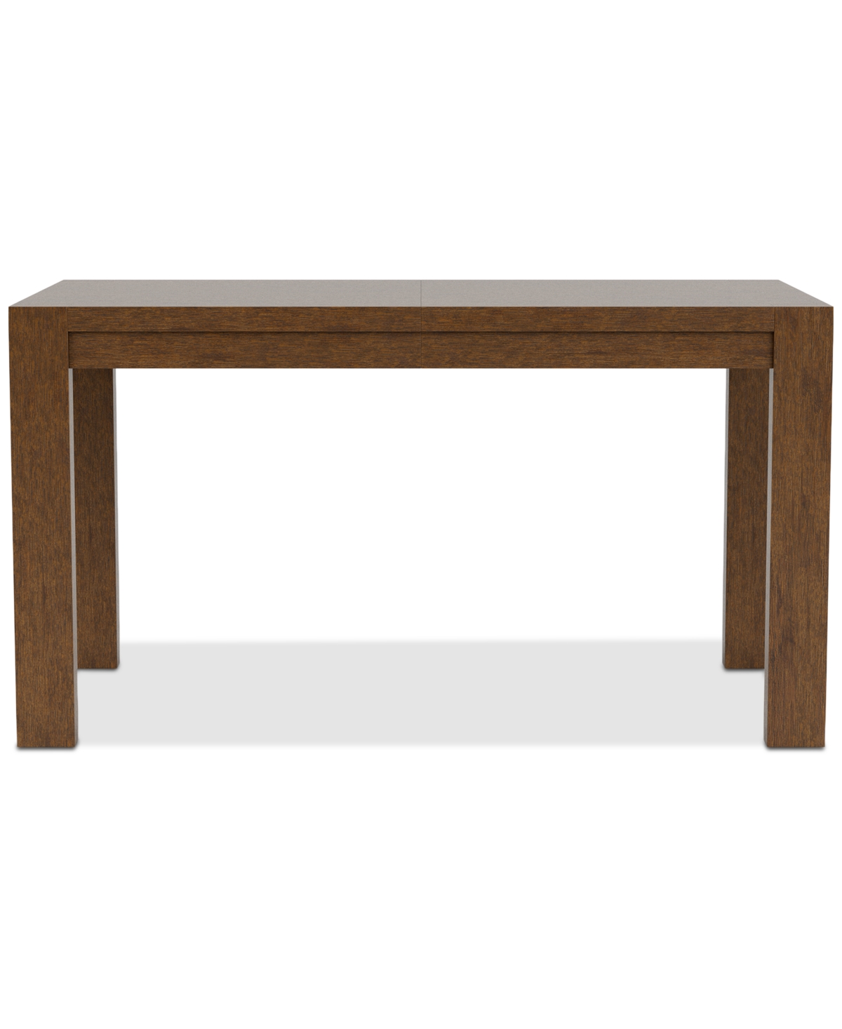 Macy's Davie Rectangular Dining Table In Brown