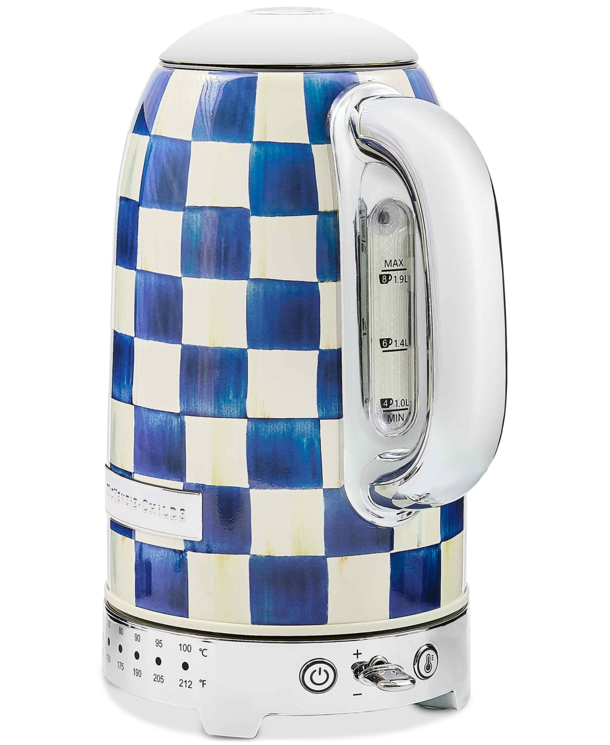 MacKenzie-Childs Royal Check Electric Kettle