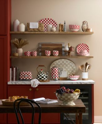 Cherry Check Electric Kettle