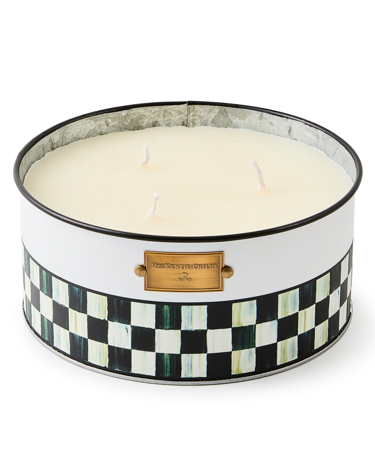 MacKenzie-Childs Spectator Large Citronella Candle