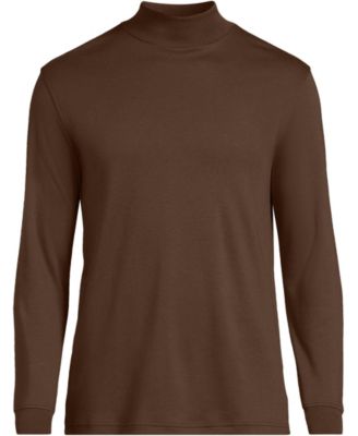 Men's Cotton Supima Mock Turtleneck