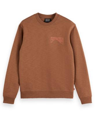 Men's Logo Detail Crewneck Sweatshirt