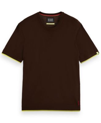 Men's Relaxed Fit Short Sleeve Textured T-Shirt