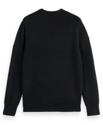 Men's Solid Crewneck Sweater
