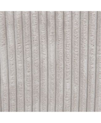 Beige Corduroy Elevated Pet Couch with Wood Legs