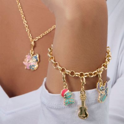 Stitch Jewelry Advent Gift Set:  Earrings, Necklace, Bracelet & Charms Mix & Match Christmas Calendar Box Collection