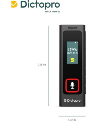 Dictopro X200 Digital Voice Recorder