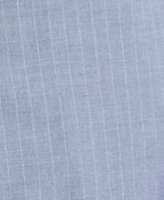 Men's Pinstripe Slim-Fit Techni-Cole Suit Separate Pants