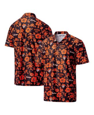 Reyn Spooner - Men's Black Oklahoma State Cowboys Performance Polo Shirt