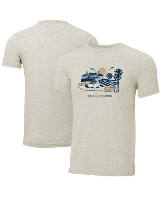 Ahead - Men's Cream THE PLAYERS Clubhouse Instant Classic Tri-Blend T-Shirt