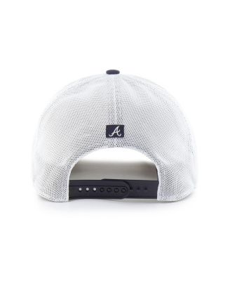 Men's Navy/White Atlanta Braves Fairway Trucker Adjustable Hat