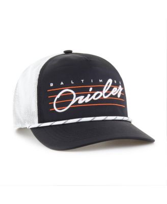 Men's Black Baltimore Orioles Brrr Downburst Mesh Hitch Adjustable Hat