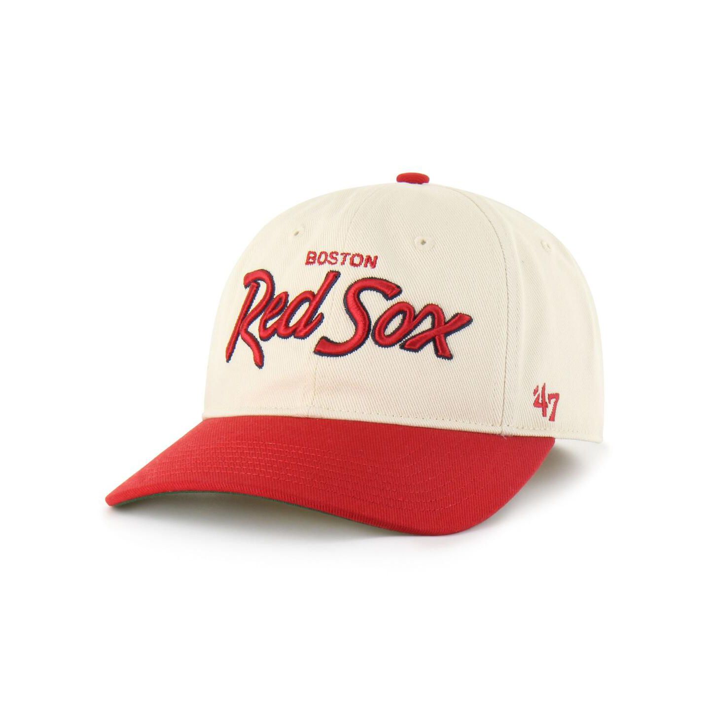 Мужская кепка '47 Brand Natural Boston Red Sox Crosstown Franchise Fitted Hat — фото 1