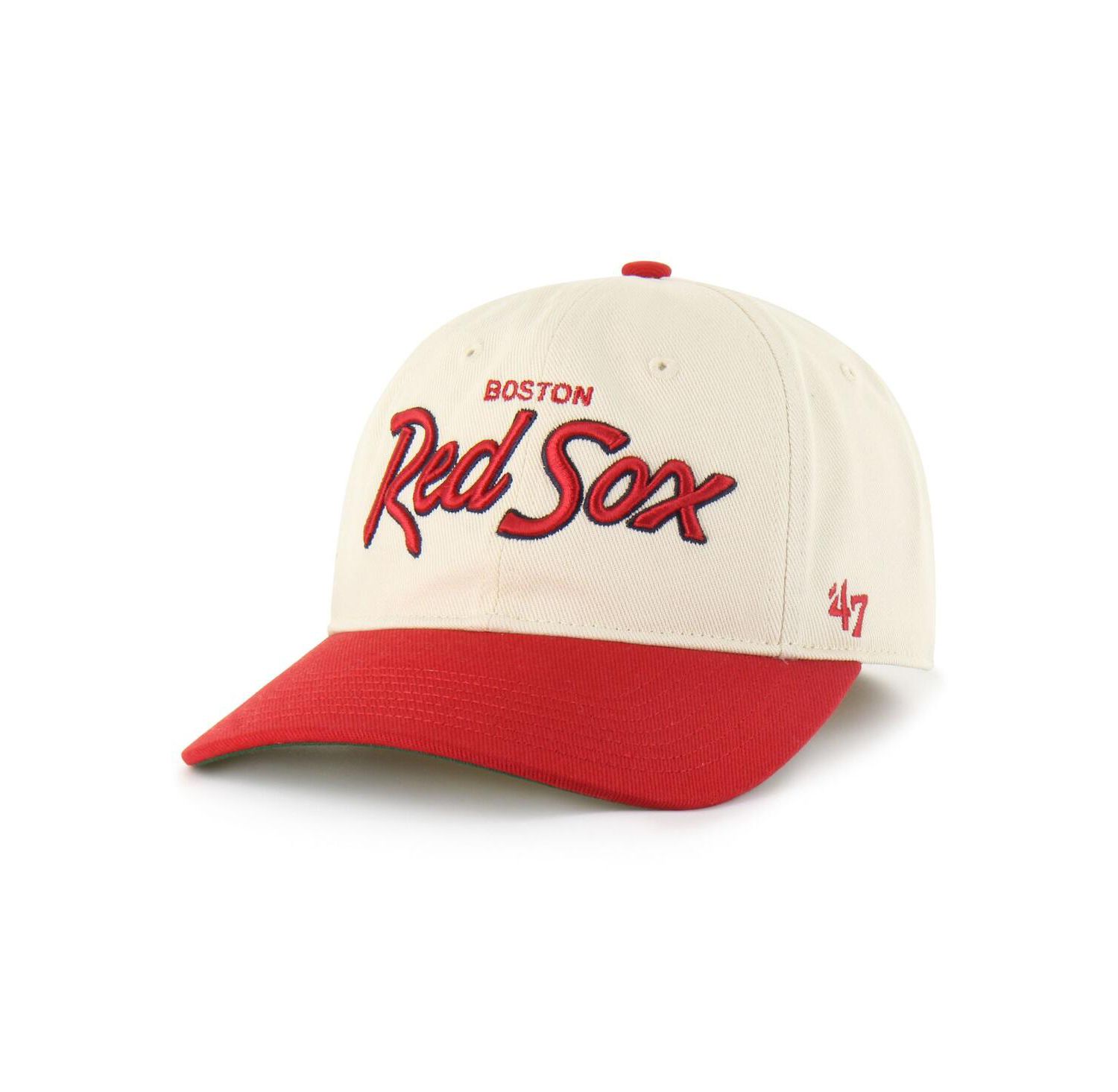 Men's Natural Boston Red Sox Crosstown Franchise Fitted Hat