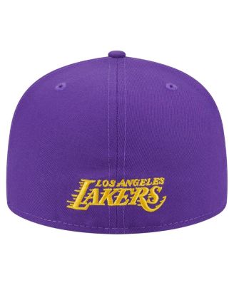Men's Purple Los Angeles Lakers Deceptor 59FIFTY Fitted Hat