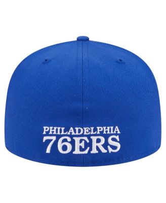 Men's Royal Philadelphia 76ers Deceptor 59FIFTY Fitted Hat