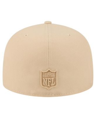 Men's Light Beige New York Giants Color Pack A-Frame 59FIFTY Fitted Hat
