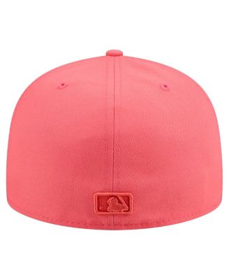 Men's Coral San Francisco Giants Color Pack A-Frame 59FIFTY Fitted Hat