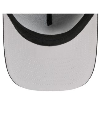 Men's Black San Francisco Giants 39THIRTY A-Frame Perforated Flex Hat