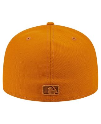 Men's Orange Pittsburgh Pirates Color Pack A-Frame 59FIFTY Fitted Hat
