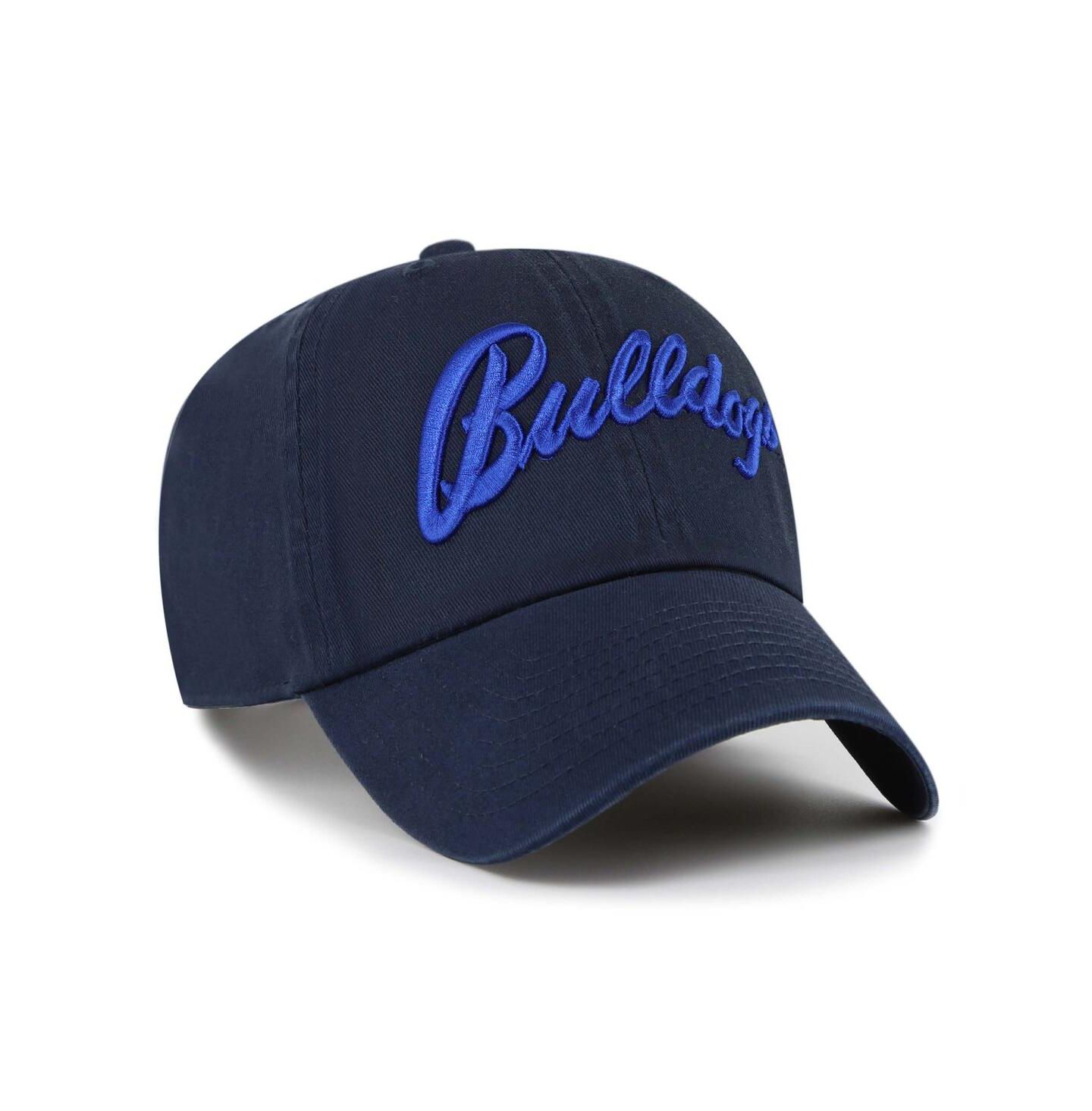 Мужская кепка '47 Brand Navy Fresno State Bulldogs Vault Clean Up Adjustable Hat — фото 3