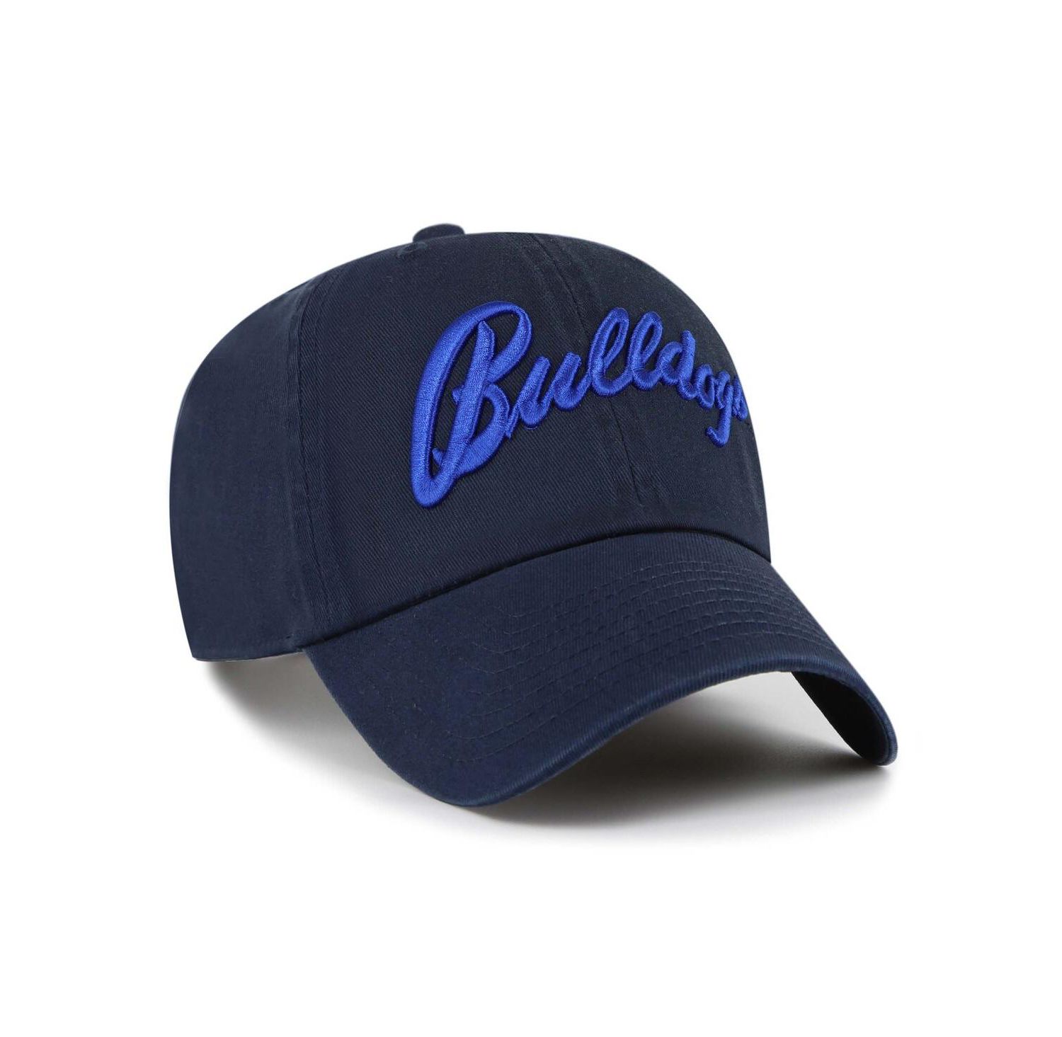 Men's Navy Fresno State Bulldogs Vault Clean Up Adjustable Hat