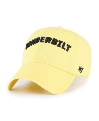 '47 Brand - Men's Maize Vanderbilt Commodores Clean Up Adjustable Hat