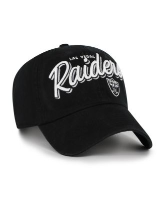 Women's Black Las Vegas Raiders Ariana Clean Up Adjustable Hat