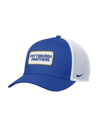 Nike - Men's Royal Pitt Panthers 2025 On-Field Rise Trucker Performance Adjustable Hat