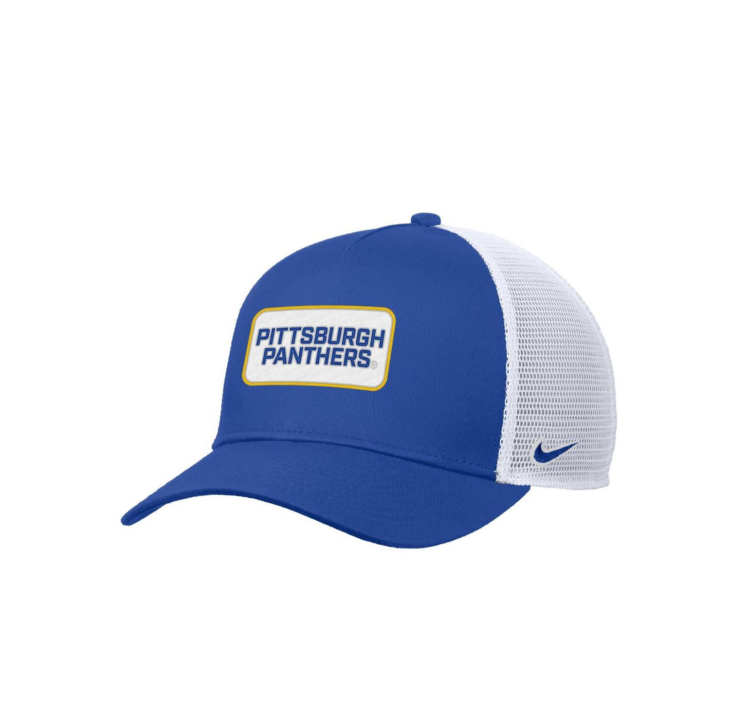 Men's Royal Pitt Panthers 2025 On-Field Rise Trucker Performance Adjustable Hat
