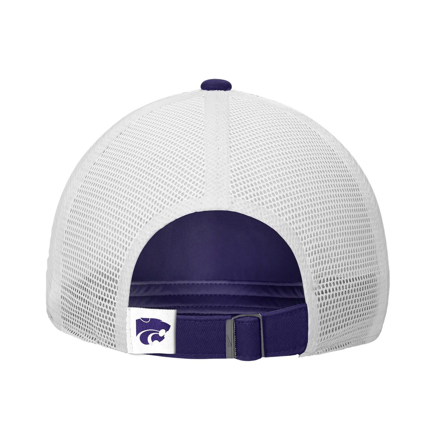 Мужская кепка Nike Purple Kansas State Wildcats On-Field Club Adjustable Trucker Hat — фото 2