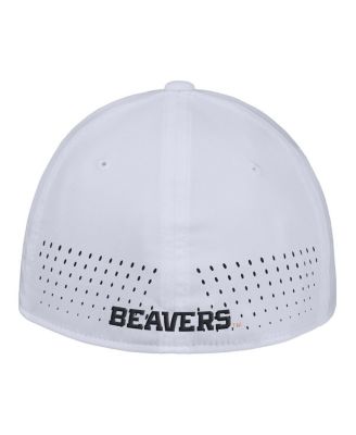 Men's White Oregon State Beavers 2025&nbsp;On-Field Performance Flex Hat