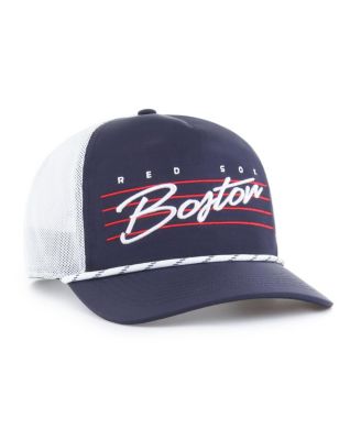 Men's Navy Boston Red Sox Brrr Downburst Mesh Hitch Adjustable Hat