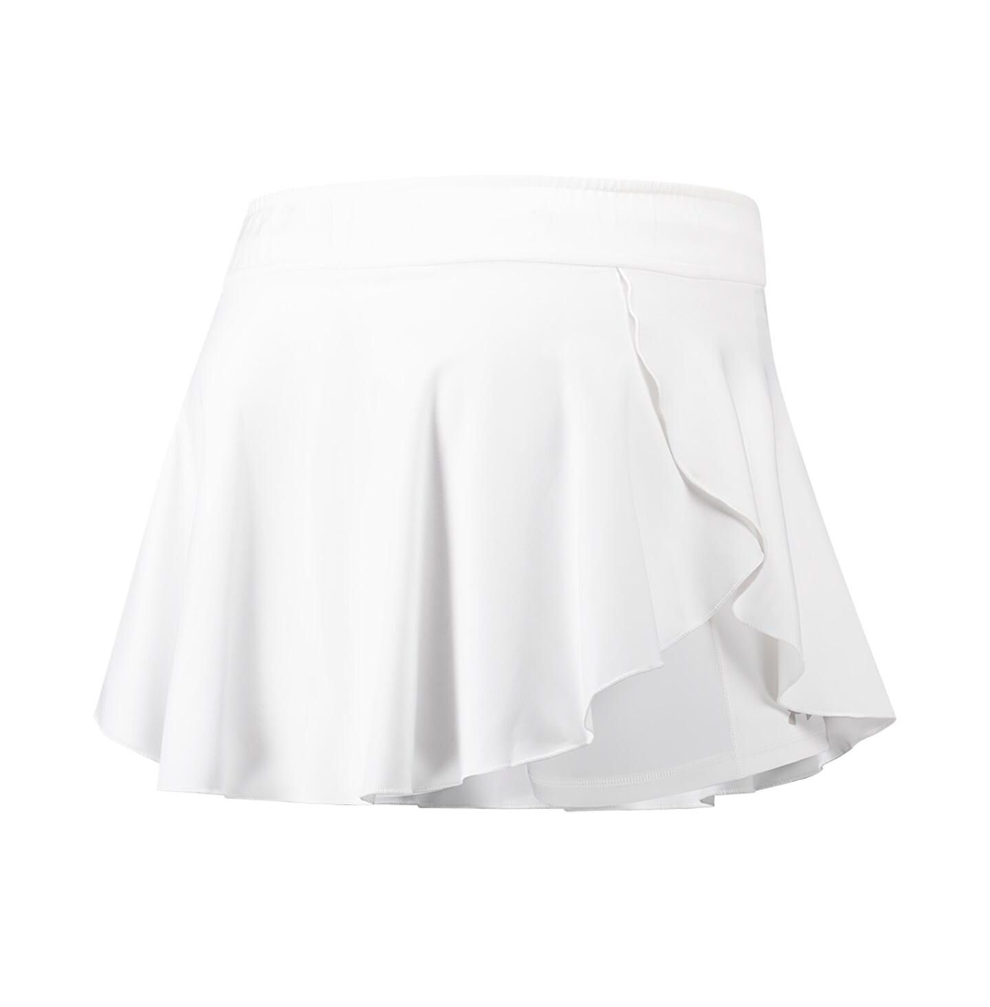 Женская юбка-шорты Under Armour White Wisconsin Badgers Gameday Split Soft Skort — фото 2