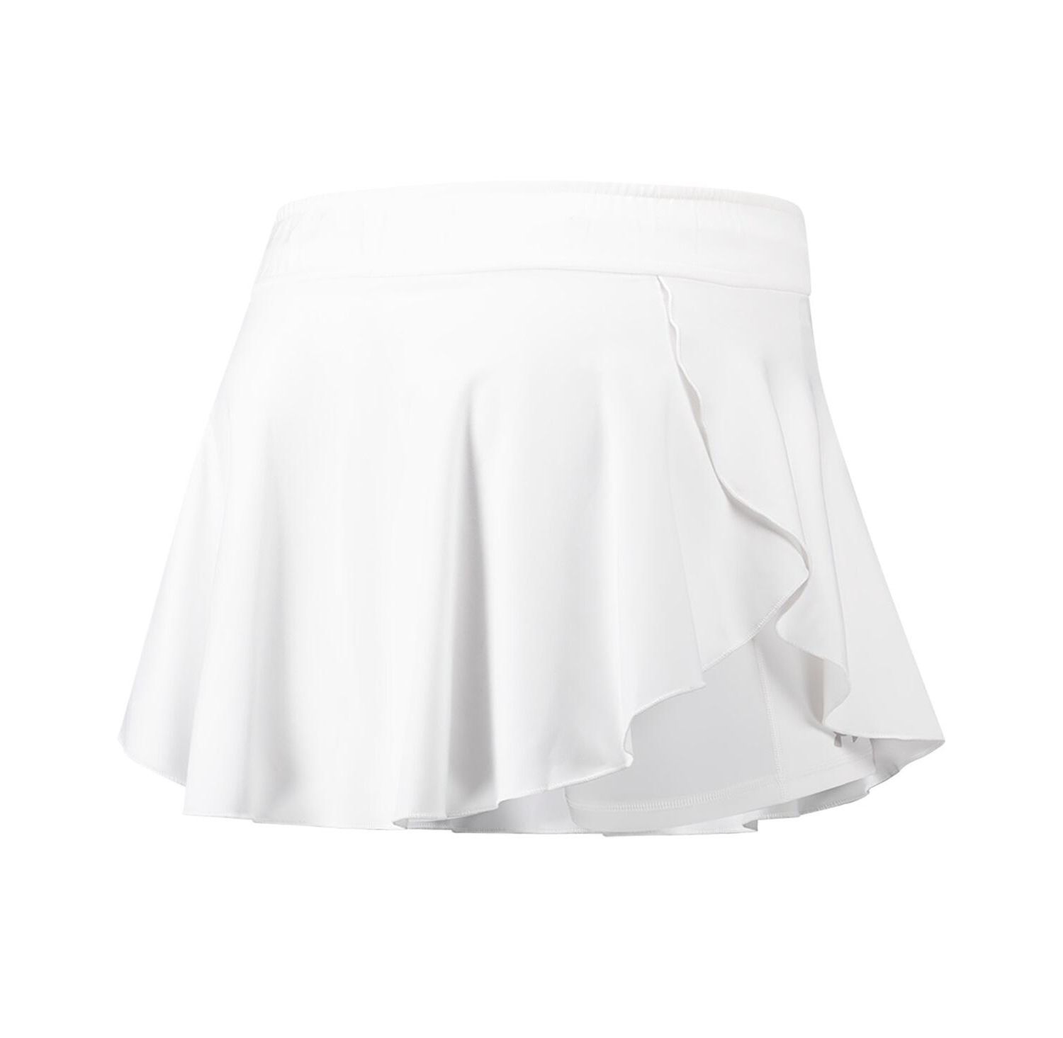 Women's White Wisconsin Badgers Gameday Split Soft Skort