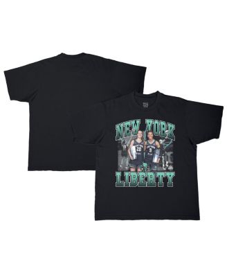 Stadium Essentials - Men's and Women's Sabrina Ionescu Natasha Cloud Black New York Liberty 2025 WNBA All-Star Game Skills s Oversized T-Shirt