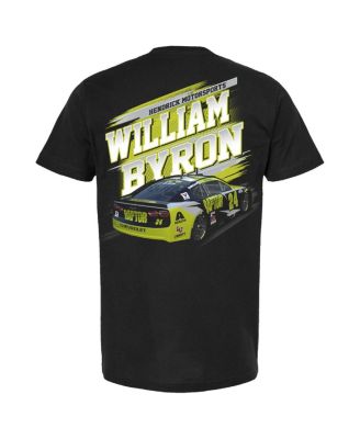 Men's Black William Byron Raptor Car T-Shirt